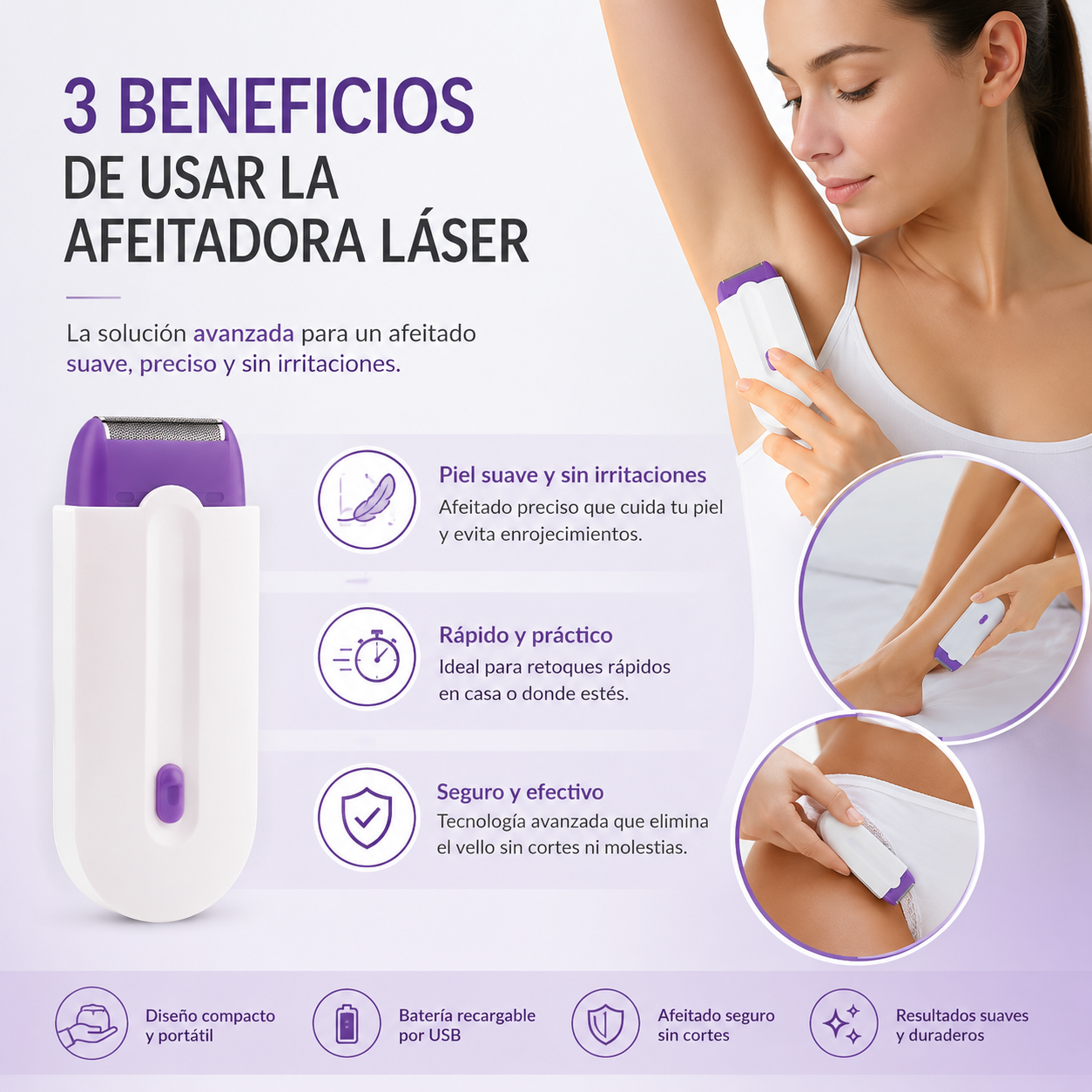 Afeitadora Multiusos